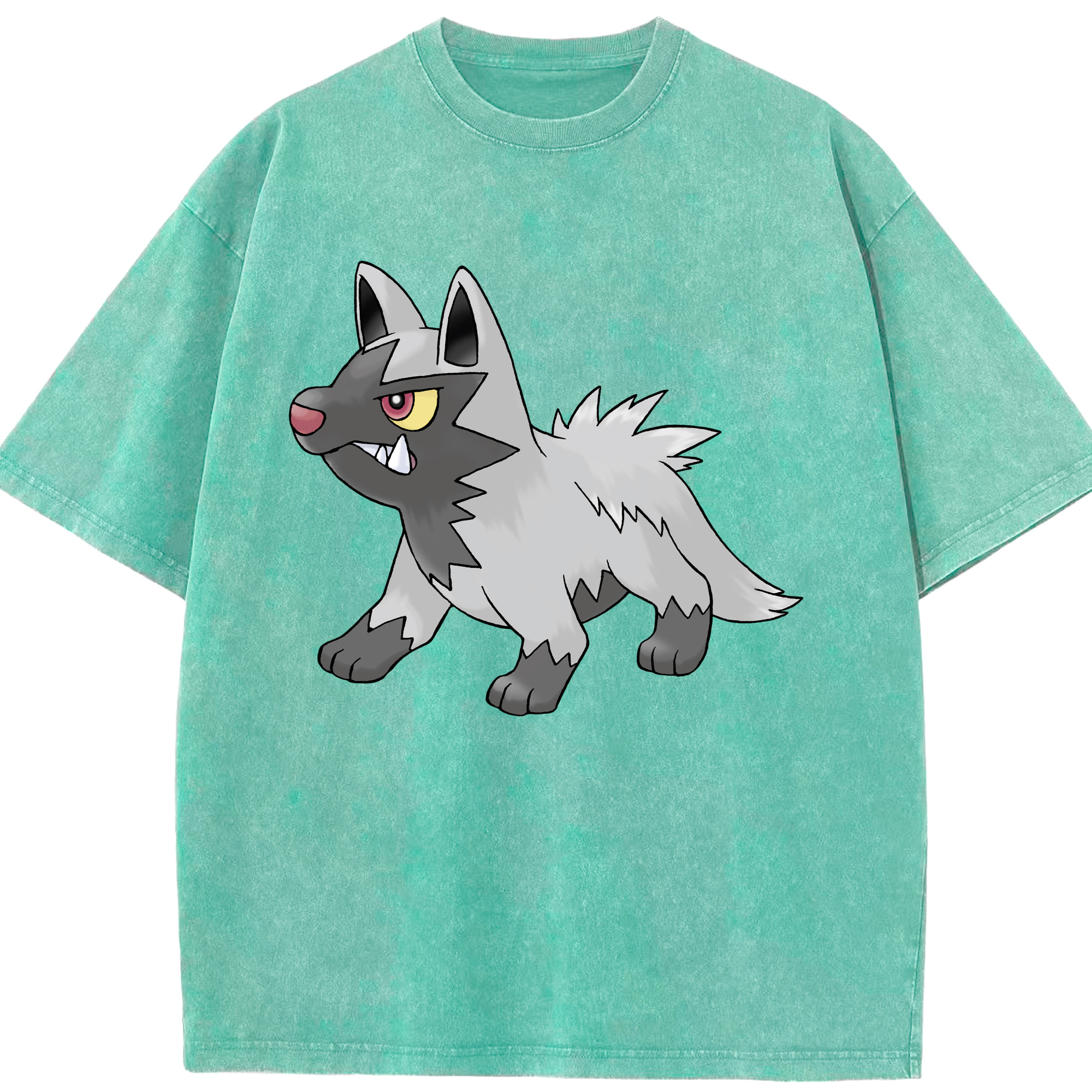 （画像用） ポケットモンスター Pokémon 綿100% ヴィンテージ風 半袖Tシャツ（フロントプリント）